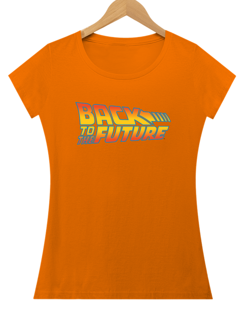 Camiseta feminina De volta para o futuro