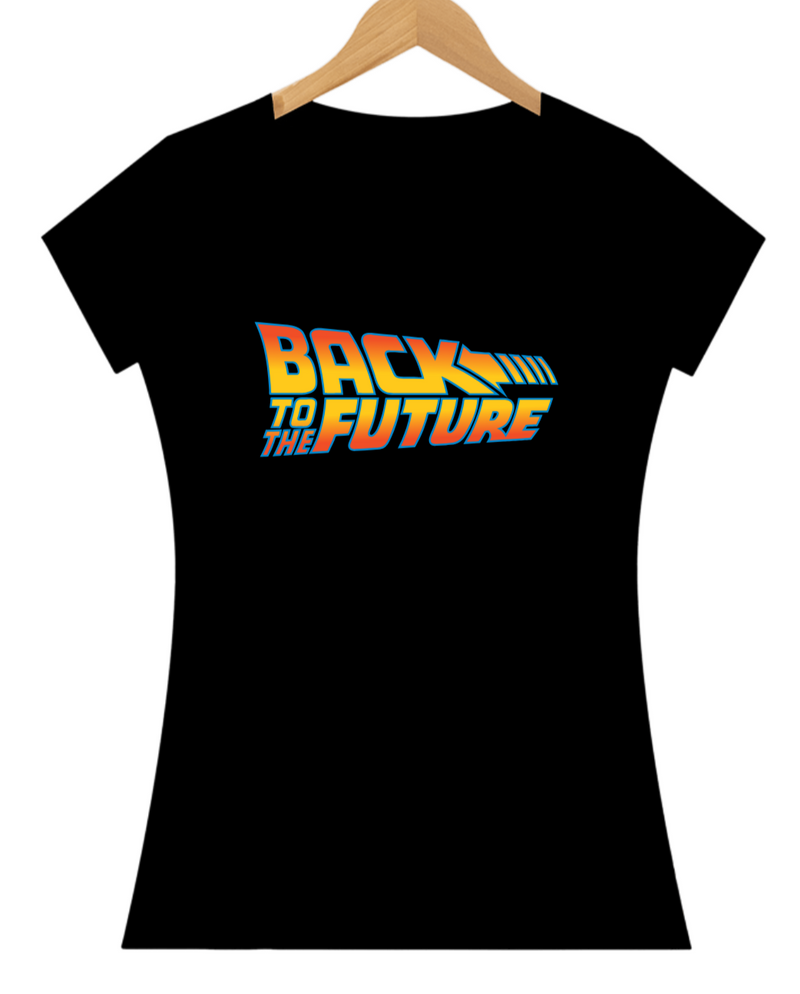 Camiseta feminina De volta para o futuro